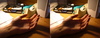 My hand, on my desk.  This was just a test to see if I could hold still properly.