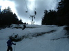 Mel blitzing down Chute