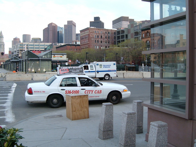 This taxicab waited for over an hour.