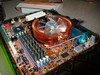 Heatsink & RAM mounted