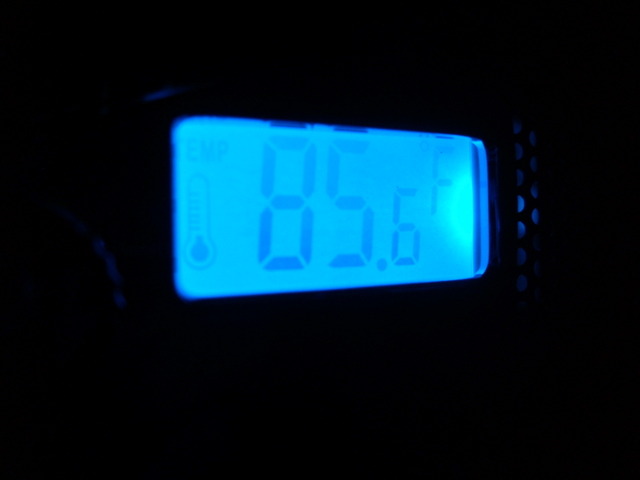 The CPU temperature readout on the front panel is pretty sweet.