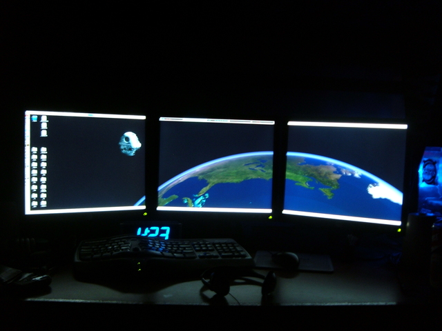 visibleearth.nasa.gov + ImageMagick + povray = <3